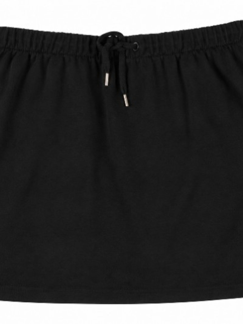 Woman Within Drawstring Black Skort NWOT